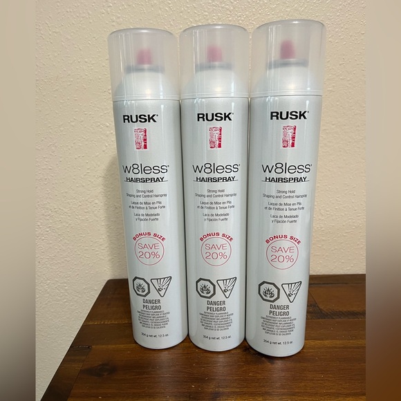New Rusk W8less Hairspray Lot - Picture 1 of 2